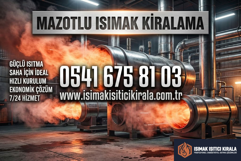 Mazotlu Isımak Kiralama